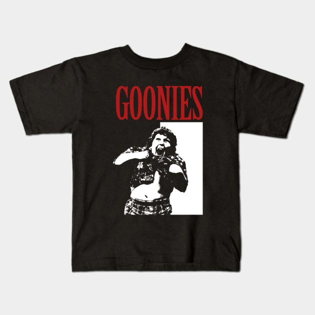 Goonies Art Kids T-Shirt by Soriagk